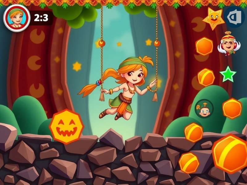 Hoppin Ginger Champ character skins showcasing Indian cultural outfits